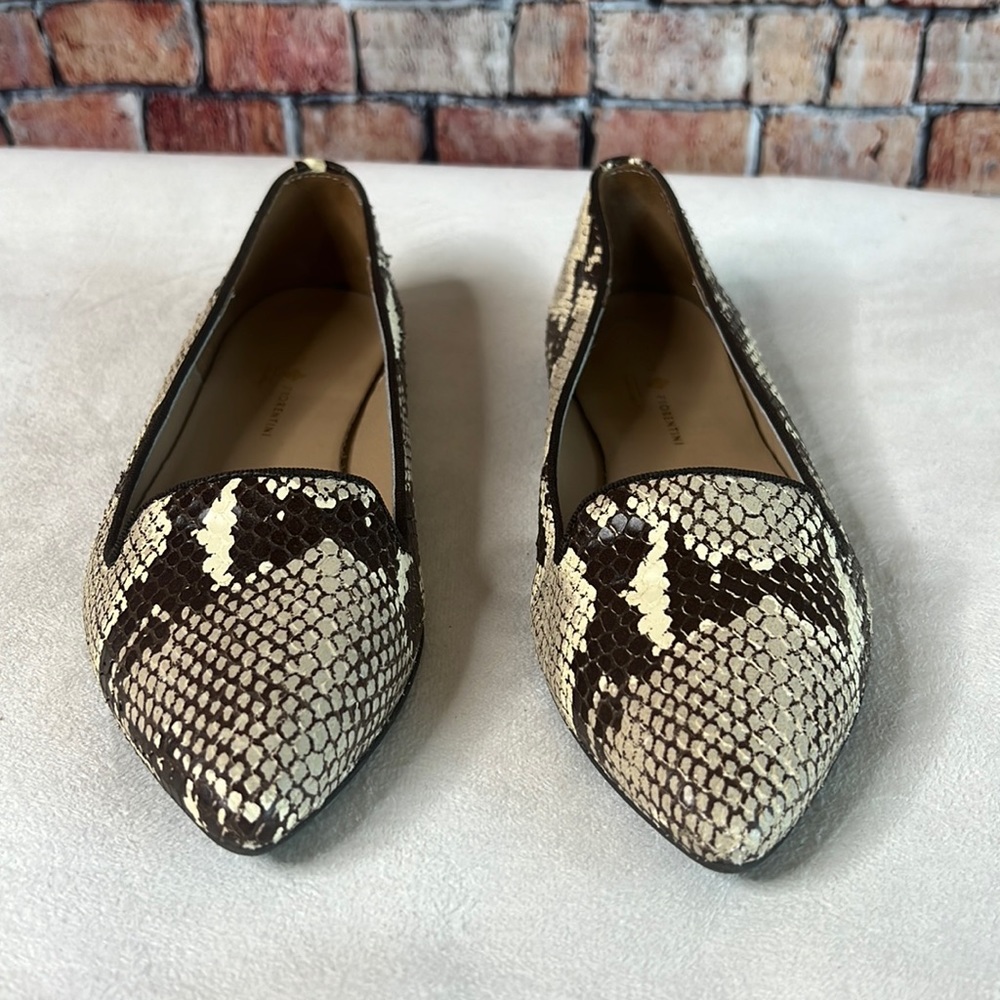 Mercanti Fiorentini | Italian Snakeskin Flat - Picture 1 of 7